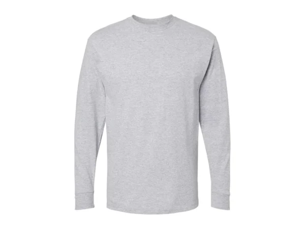 Playera Manga Larga Gold de 165 grs en algodón premium con puños reforzados, ideal para personal operativo y ferias comerciales.