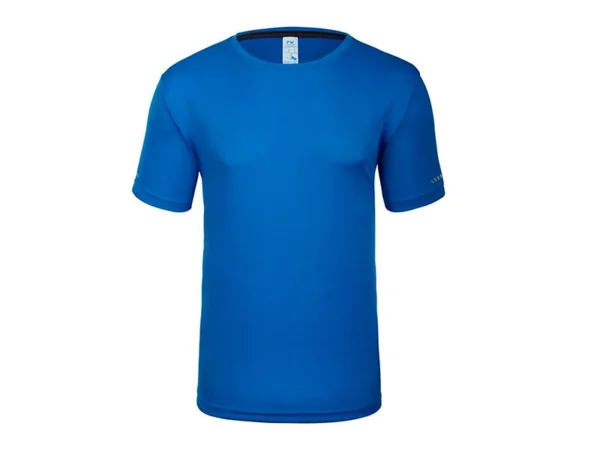 Playera Dry Fit deportiva personalizada para empresas con tecnología de secado rápido e impresión garantizada.