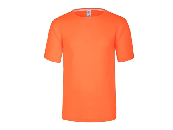 Playera Dry Fit deportiva personalizada para empresas con tecnología de secado rápido e impresión garantizada.