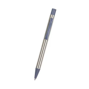 Bolígrafo Krems de acero inoxidable reciclado con grabado láser para eventos institucionales en Querétaro.