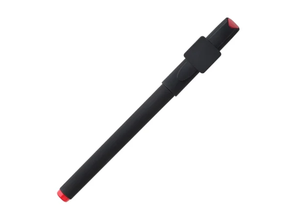 Bolígrafo Talsi con acabado mate, clip integrado y tinta de gel negra para congresos en Querétaro.