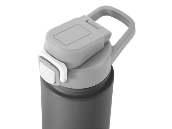 Botella térmica RIBB de acero inoxidable con acabado powder coat de 840ml y caja de regalo para empresas en Querétaro.