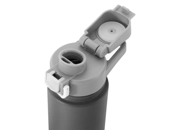 Botella térmica RIBB de acero inoxidable con acabado powder coat de 840ml y caja de regalo para empresas en Querétaro.