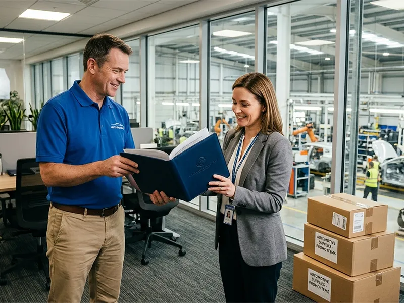 Artículos promocionales para industria automotriz