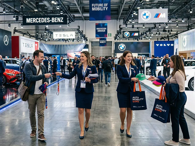 Kits corporativos para empresas automotrices