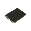 Libreta Bramley de curpiel con espiral y pasta rígida, 80 hojas rayadas para marketing corporativo y oficina.