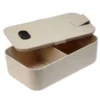 Lunch Box Taurus fabricado en fibra de bamboo de grado alimenticio con barra divisoria ajustable y libre de BPA.