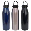 Termo Arce de 750 ml con terminado efecto glitter, doble pared de acero inoxidable e infusor de té incluido.