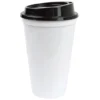 Vaso Latte de plástico personalizado con logo para empresas, eventos o campañas de marketing en Querétaro por Dot Factory.