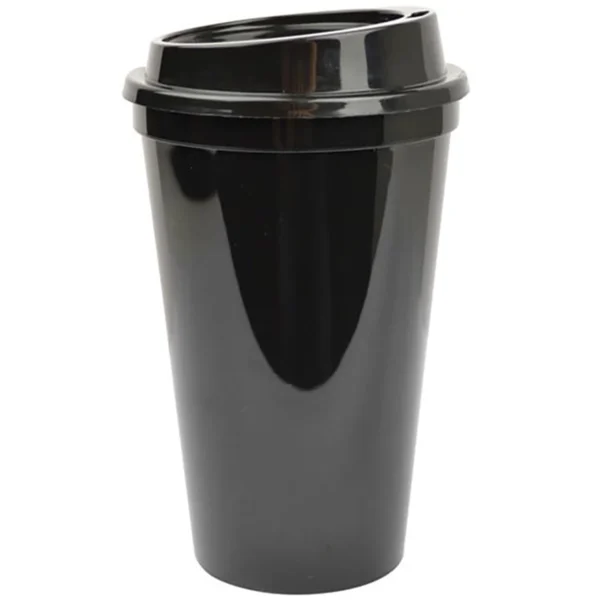 Vaso Latte de plástico personalizado con logo para empresas, eventos o campañas de marketing en Querétaro por Dot Factory.