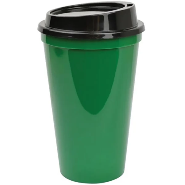 Vaso Latte de plástico personalizado con logo para empresas, eventos o campañas de marketing en Querétaro por Dot Factory.