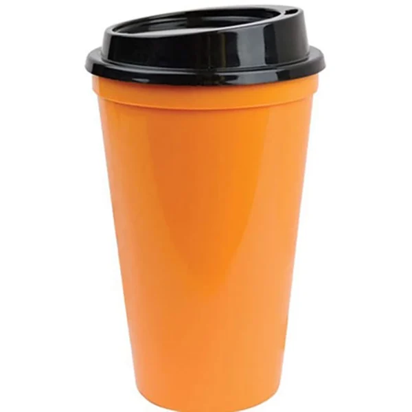 Vaso Latte de plástico personalizado con logo para empresas, eventos o campañas de marketing en Querétaro por Dot Factory.