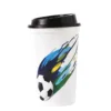 Vaso Latte de plástico personalizado con logo para empresas, eventos o campañas de marketing en Querétaro por Dot Factory.