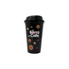 Vaso Latte de plástico personalizado con logo para empresas, eventos o campañas de marketing en Querétaro por Dot Factory.