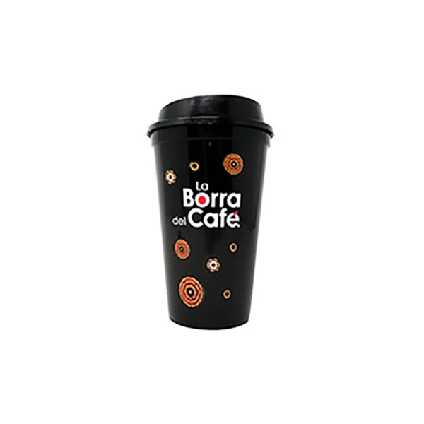Vaso Latte de plástico personalizado con logo para empresas, eventos o campañas de marketing en Querétaro por Dot Factory.