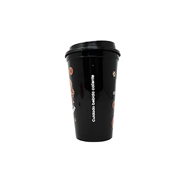 Vaso Latte de plástico personalizado con logo para empresas, eventos o campañas de marketing en Querétaro por Dot Factory.