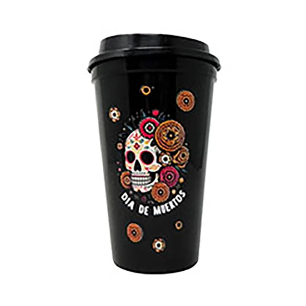 Vaso Latte de plástico personalizado con logo para empresas, eventos o campañas de marketing en Querétaro por Dot Factory.