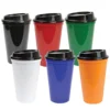 Vaso Latte de plástico personalizado con logo para empresas, eventos o campañas de marketing en Querétaro por Dot Factory.