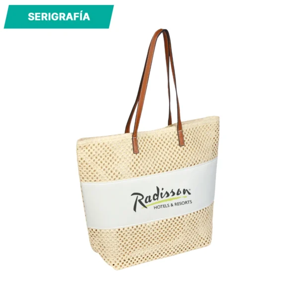 Bolsa Kameno personalizada con logo para empresas, ideal para eventos corporativos y ferias en Querétaro.