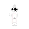 Cilindro deportivo Soccer personalizado para empresas, ideal para eventos deportivos o promociones de marca en Querétaro.