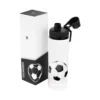 Cilindro metálico mágico Soccer con logo de empresa, ideal para eventos corporativos y marketing deportivo, Dot Factory.