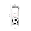 Cilindro metálico mágico Soccer con logo de empresa, ideal para eventos corporativos y marketing deportivo, Dot Factory.