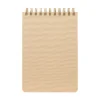 Libreta Latka personalizada para empresas con logo, cubierta de tela tipo lino y espiral. Ideal para branding corporativo en Querétaro.