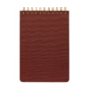 Libreta Latka personalizada para empresas con logo, cubierta de tela tipo lino y espiral. Ideal para branding corporativo en Querétaro.