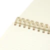 Libreta Latka personalizada para empresas con logo, cubierta de tela tipo lino y espiral. Ideal para branding corporativo en Querétaro.