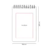 Libreta Latka personalizada para empresas con logo, cubierta de tela tipo lino y espiral. Ideal para branding corporativo en Querétaro.