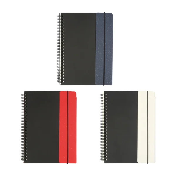 Libreta Latsia personalizada para empresas con logo en Querétaro. Cuaderno B2B con notas adhesivas para eventos corporativos.