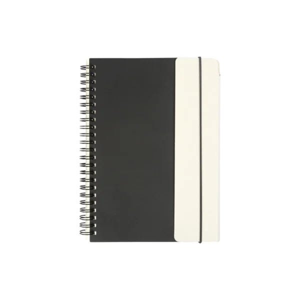Libreta Latsia personalizada para empresas con logo en Querétaro. Cuaderno B2B con notas adhesivas para eventos corporativos.