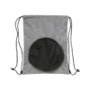 Morral para balón Malí de poliéster personalizado con logo de empresa para eventos deportivos o corporativos.