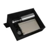 SET SHINE corporativo con termo, libreta y llavero. Ideal para regalos empresariales y eventos. Dot Factory México.