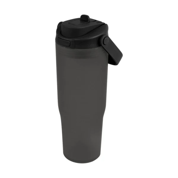 Termo FRAO personalizado con logo empresarial en plástico con doble boquilla y asa, ideal para empresas Dot Factory