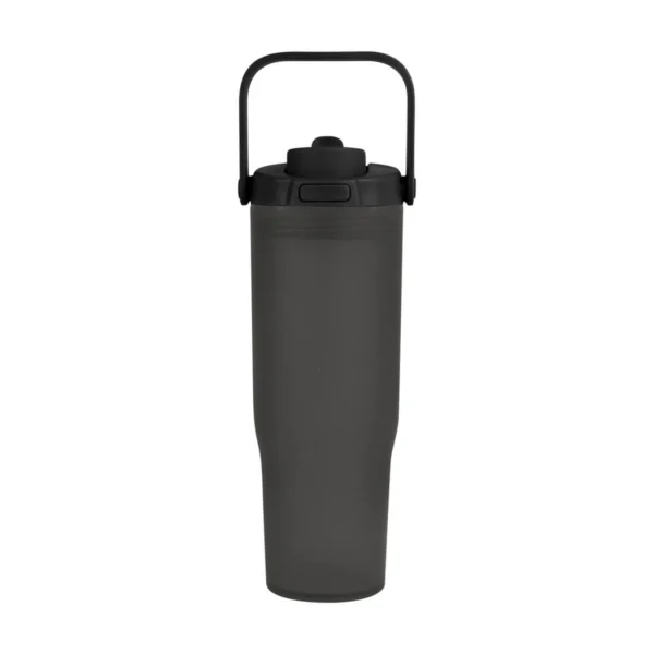 Termo FRAO personalizado con logo empresarial en plástico con doble boquilla y asa, ideal para empresas Dot Factory