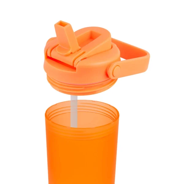 Termo FRAO personalizado con logo empresarial en plástico con doble boquilla y asa, ideal para empresas Dot Factory