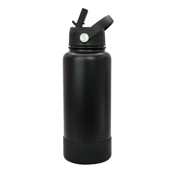 Termo Sabino de acero inoxidable grabado con logo empresarial, ideal para regalos corporativos y eventos en Querétaro.