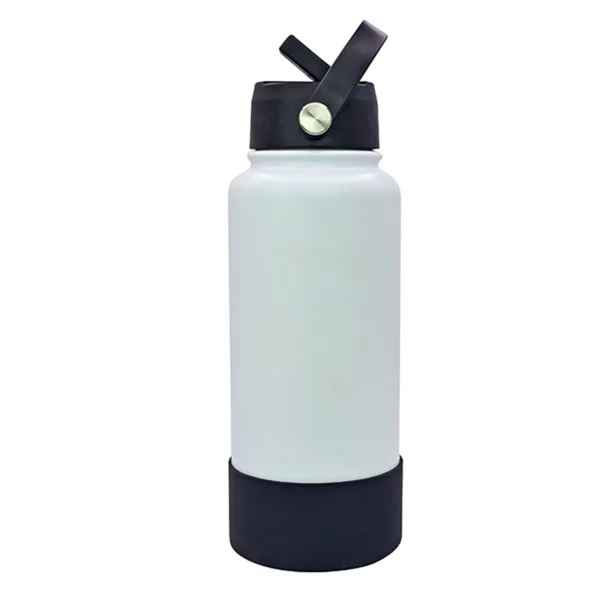 Termo Sabino de acero inoxidable grabado con logo empresarial, ideal para regalos corporativos y eventos en Querétaro.