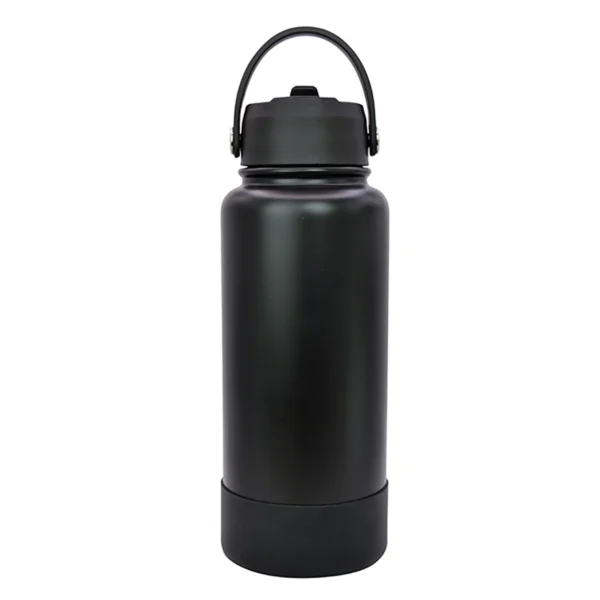 Termo Sabino de acero inoxidable grabado con logo empresarial, ideal para regalos corporativos y eventos en Querétaro.