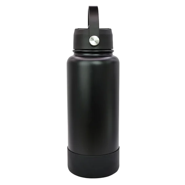 Termo Sabino de acero inoxidable grabado con logo empresarial, ideal para regalos corporativos y eventos en Querétaro.