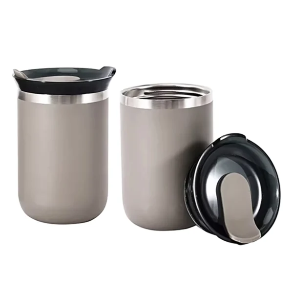 Vaso Cherry de acero inoxidable personalizado con logo para empresas, ideal para regalos corporativos o eventos en Querétaro.