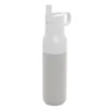 Botella térmica con dos tapas ROLLING TOP de acero inoxidable 500 ml con caja de regalo Kraft y dos tapas intercambiables