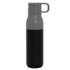 Botella térmica con dos tapas ROLLING TOP de acero inoxidable 500 ml con caja de regalo Kraft y dos tapas intercambiables