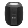 Bocina bluetooth DANCE con cuerpo de plástico y tela, correa de poliuretano, ideal para uso diario