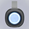 Bocina bluetooth DANCE con cuerpo de plástico y tela, correa de poliuretano, ideal para uso diario