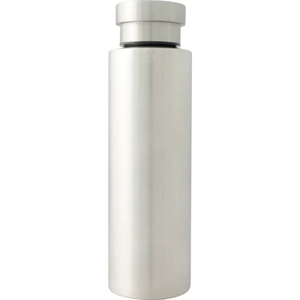 Ánfora Element de acero inoxidable con capacidad de 700 ml, vista lateral sobre fondo neutro
