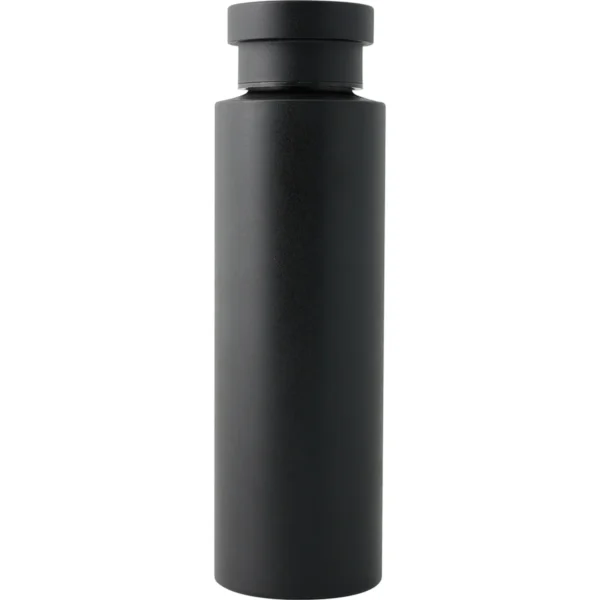 Ánfora Element de acero inoxidable con capacidad de 700 ml, vista lateral sobre fondo neutro