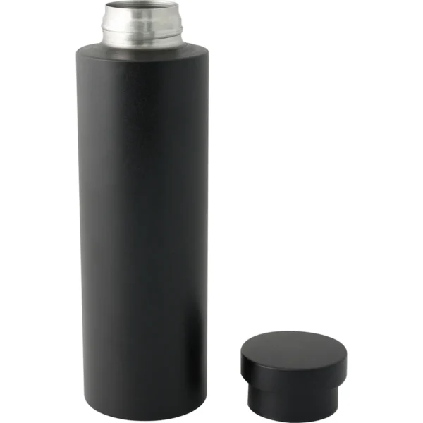 Ánfora Element de acero inoxidable con capacidad de 700 ml, vista lateral sobre fondo neutro
