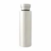Ánfora Element de acero inoxidable con capacidad de 700 ml, vista lateral sobre fondo neutro